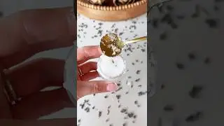 Homemade Lavender hand scrub 🪻#asmr #satisfying #homemade #bodyscrub #skincare