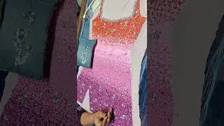 Hand Embellishment Under Process | Luxury Beading & Designer Work