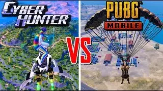 PUBG MOBILE VS CYBER HUNTER. СРАВНЕНИЕ МОБИЛЬНЫХ КОНКУРЕНТОВ