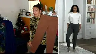 Women with Control Nina Skinny-Leg Pants with Pockets on QVC