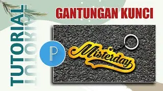 TUTORIAL DESIGN GANTUNGAN KUNCI LUCU PIXELLAB