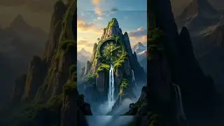 The Waterfall of Time#WaterfallOfTime #FantasyArt #MagicalNature #DreamWorld #NatureFantasy#ai #art