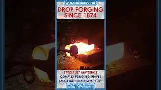 Drop Forging Process - W.H.Tildesley Ltd - EST.1874 - L396 #shorts #forging