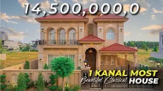 Near Defence Raya Golf Course Full Furnished 1 Kanal Spanish House in DHA Phase 6 Lahore