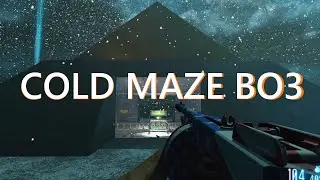 BO3 CUSTOM ZOMBIE MAP COLD MAZE Gameplay Walkthrough [HD 60FPS PC ] - No Commentary