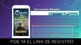 🚀🚀🚀LANZAMIENTO EASYBOT INTELIGENCIA ARTIFICIAL🚀🚀🚀!!