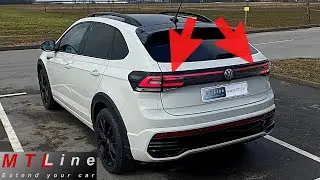 VW Taigo, MY2022 - rear LED DRL lights activation - vključitev zadnjih LED dnevnih luči