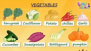 Vegetable Are Awesome! Learn Their Names with Fun! Jump Into vegetable  Names Every Kid Should Know!