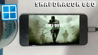 winlator 7.1.1 glibc call of duty 4 mw no Snapdragon 680