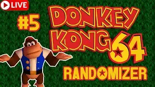 🔴 Donkey Kong 64 DK64 Randomizer! PART 5! Real Nintendo 64 Footage! 1440p!