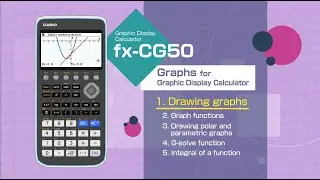 CASIO Graphic Display Calculator  －Graphs　1.Drawing graphs