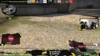JW asks s1mple for config xD