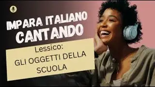 Impara gli Oggetti della Scuola con una Canzone! 🎶 (Facile e Divertente)