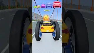Cars vs Sun Portal #shorts