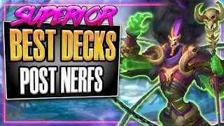 BEST Post Nerf Decks! | Alterac Valley | Hearthstone