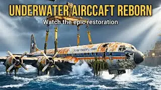 Found Under the Sea: Flying Tiger Line L-1049H Super Constellation Revival!