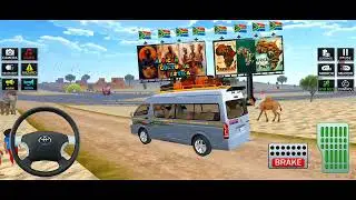 Dubai Van Simulator Game 2025 : Carrer Mode Level 4 - Realistic Toyota HiAce Driving Gameplay