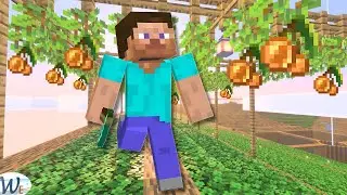 From Farm to Rooftop: A Berry Journey in Cloud City (Minecraft Realms, ep. 106)