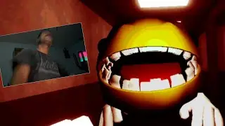 imagine um PAC-MAN GIGANTE tentando te comer....