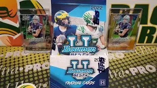 2022 Bowman Best U Hobby Box Opening 🏈 2 Hits Per Box!