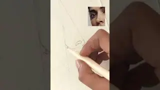 Side Profile Nose👃#drawing #nose #art #potrait #girl #viral #sketch #sideview