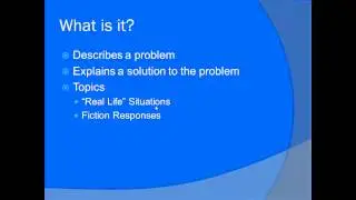 Problem-Solution Essay