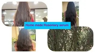 🌿 DIY Rosemary Hair Serum | Natural Hair Care | Kaveramma Vlogs