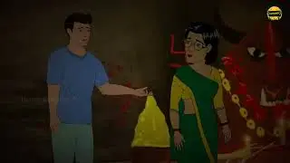 Black Magic काला जादू Horror Story   Scary Pumpkin   Hindi Horror Stories   Animated Horror Stories7
