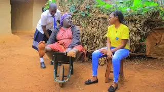 I use a wheelbarrow as a means of transport,  lack of finance leads my family into serious poverty