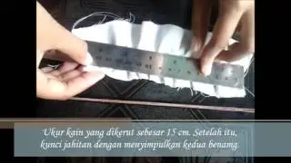 cara membuat kampuh balik geser