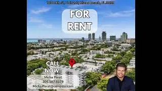 Miami Beach Apartment for Rent | 1030 9th St #205 | $2,700/Month | Fully Renovated 1BD/1BA