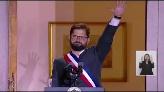 Primer discurso Presidente Gabriel Boric en Palacio de La Moneda