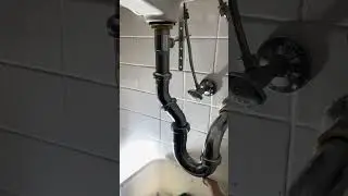 Rebuilt sink, new pop up and down