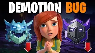 New Bug in which Players Getting DEMOTED in Ranked Battles! 😱 | Clash of Clans