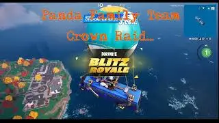 Fortnite Blitz Royale & Zero Build👑Panda Family Team raid👑Meeting old friends