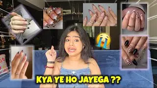 Easy Leopard Nailart 💅At Home With QnA😍 | Real Riddhi 🎀
