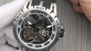 Roger Dubuis Excalibur Spidr Hollow Design Sport Watch