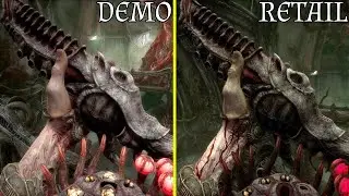Scorn - Demo vs Retail Xbox Series X Graphics Comparison