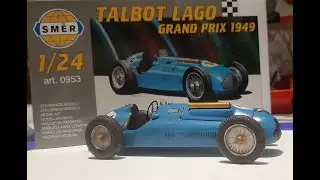 TALBOT LAGO (Grand Prix 1949) - Stavebnice SMĚR / Scale Model (1:24)