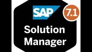 SAP Solution Manager Training | SAP Solution manager online training