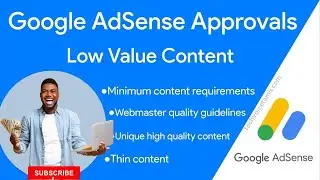 How to solve Google AdSense's low value content issue - TECH VOICE TAMIL