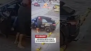 Ato Corajoso?: A&ccedil;&atilde;o r&aacute;pida impede assalto em Macap&aacute;
