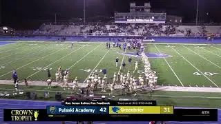 Football: Pulaski Academy at Greenbrier