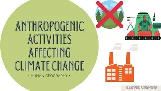 The Anthropogenic Activities affecting Climate Change | A Level Geography (2024)