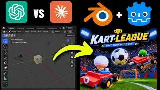 Who Wins? Godot MCP & Blender MCP: Codex vs Claude build Mario Kart + Rocket League from Scratch!