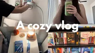A cozy vlog ☁️ what I&rsquo;ve been reading, wall decor, silent vlog