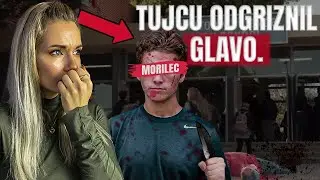 Študent zgubil razum, napadel par in moškemu pogrizel obraz