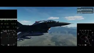DCS-F16CM-直搗黃龍！驗證有無啟用電子對抗措施(ECM)的差異