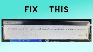 How to Fix &ldquo;Error Creating a D3D device&rdquo; in Counter-Strike 2 (CS2)