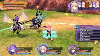 FORTIFY ENEMIES vs Black Heart | Hyperdimension Neptunia Re;birth1